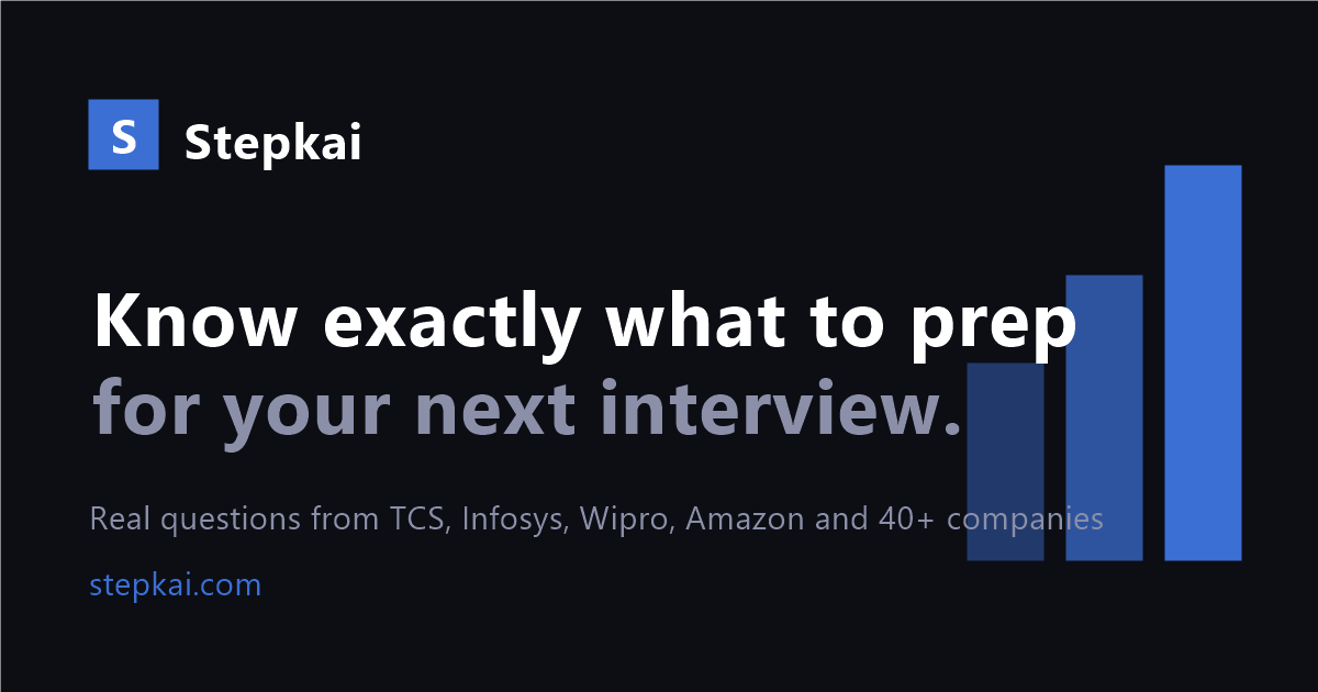 Infosys Interview Process 2026 — Rounds, Tips & Questions | Stepkai